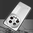 Case for Xiaomi 14 Ultra, Magnetic Dual Glass, silver