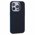 MagSafe's iPhone 13 Pro Max Case, Carbon Fiber, black / blue