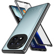 Case for Xiaomi Redmi Note 14 Pro, Magnetic Dual Glass, black