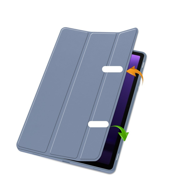 Case for Samsung Galaxy Tab S10 Lite / S10 FE / S9 FE, Smartcase with stylus space, purple