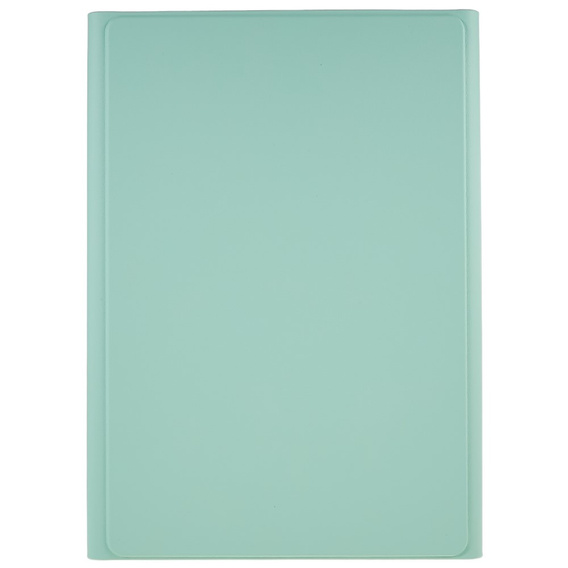 Case + keyboard Galaxy Tab S7+ Plus / S8+ Plus /S7 FE T730 T733, Pen Slot, mint