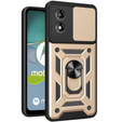 Case for Motorola Moto E13, CamShield Slide, gold