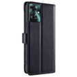Flip case for Oppo Reno 11F 5G, Wallet Zipper Pocket, black