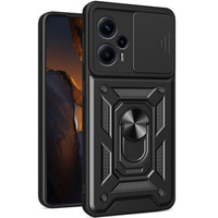 Case for Xiaomi Poco F5, CamShield Slide, black
