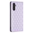 Flip case for Samsung Galaxy A34 5G, Wallet, BINFEN COLOR, purple
