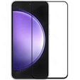 3D Tempered Glass for Samsung Galaxy S24 FE, black frame