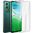 2x Tempered Glass for Samsung Galaxy A15 4G / A15 5G / M15, ERBORD 9H Hard Glass for phone screen