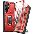 Case for Samsung Galaxy S24 Ultra, Tongate MECH, red