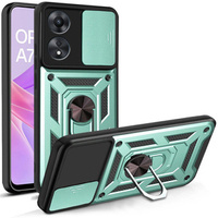 Case for Oppo A78 5G, CamShield Slide, green