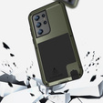 Love Mei Case for Samsung Galaxy S23 Ultra, armored without glass, green