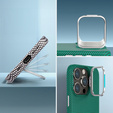 Case for iPhone 15 Pro, Frame Kickstand, for MagSafe, Sand Green