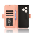 Flip case for Realme GT 6 / 6T, Card Slot, pink
