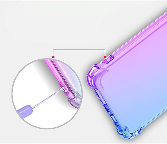 Case for Xiaomi 14T, Gradient Dropproof, Purple / blue