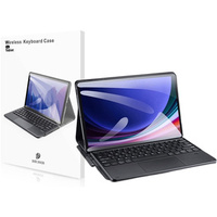 Case + keyboard Samsung Galaxy Tab S9 Ultra, Dux Ducis TouchPad Leather Pen Slot, black