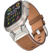 Leather strap for Apple Watch 1/2/3/4/5/6/7/8/9/SE/Ultra/Ultra 2 42/44/45/49MM.