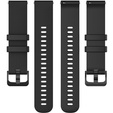 Silicone Universal Strap 20mm, Black