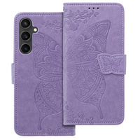 Flip case for Samsung Galaxy S23 FE, Butterfly, purple