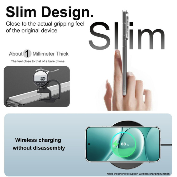 IMAK case for Xiaomi Redmi Note 15 Pro 5G, UX-5 Series, transparent