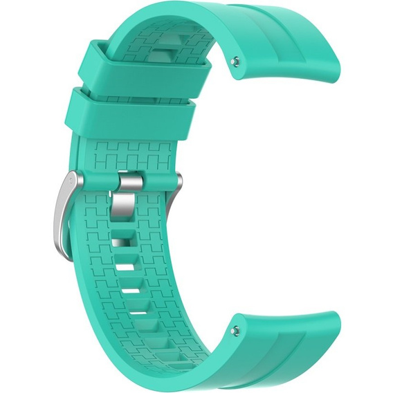 22mm Silicone strap with buckle for Huawei Watch GT / Watch GT2 - White