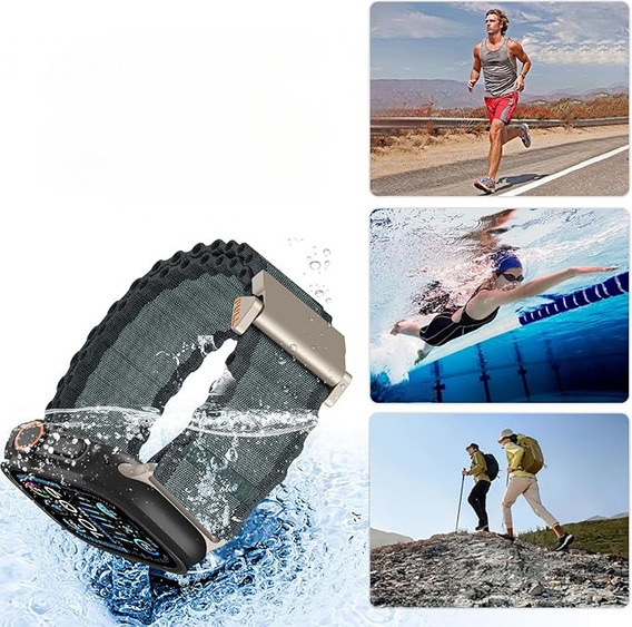 Nylon Strap for Apple Watch 1/2/3/4/5/6/7/8/9/SE/Ultra/Ultra 2 42/44/45/49mm