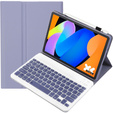 Bluetooth keyboard case for Lenovo Idea Tab 11" 2025 TB336FU TB336ZU, purple