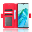 Flip case for Honor Magic 5 Lite 5G, Card Slot, red