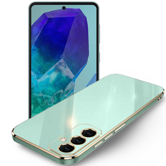Case for Samsung Galaxy M55 5G, Glamour CamShield, mint