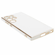 Case for Samsung Galaxy S24 Ultra, Glamour CamShield, white