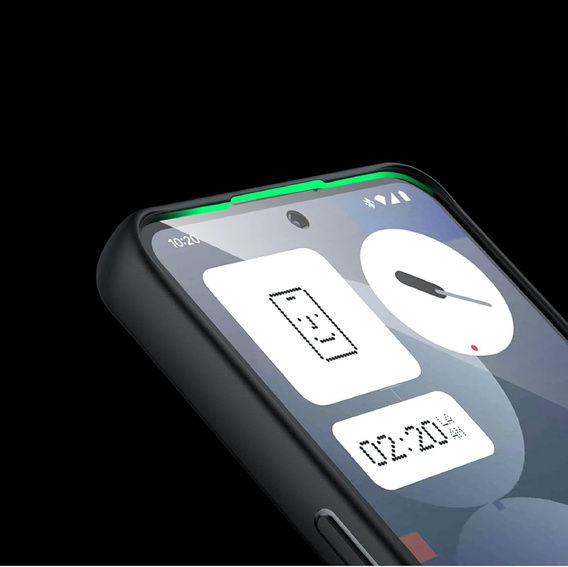 Case for Nothing Phone 3A Pro, for MagSafe, ERBORD Matt Case, black