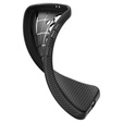 Spigen case for Samsung Galaxy S24, Liquid Air, black + 9H Tempered Glass