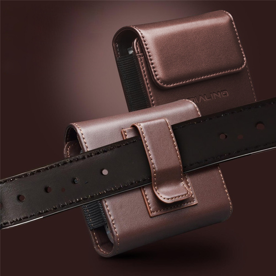 QIALINO Leather belt case for foldable smartphones