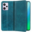 Case for Xiaomi Redmi Note 12 Pro+ 5G, Wallet Litchi Leather, green