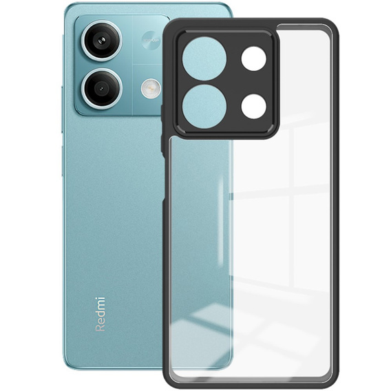 IMAK Case for Xiaomi Redmi Note 13 5G, UX-9A Series, transparent / black