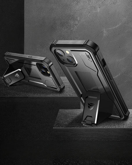 Armored case for iPhone 13 / 14, Dexnor Full Body, black