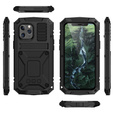 Armored case for iPhone 12 / 12 Pro, R-JUST, black