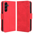 Flip case for Samsung Galaxy A35 5G, Card Slot, red