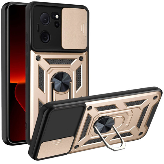 Case for Xiaomi 13T / 13T Pro, CamShield Slide, gold