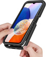 Case for Samsung Galaxy A14 4G/5G, Shockproof, with film, black