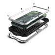 Armored case for iPhone 12 Pro Max, R-JUST, silver