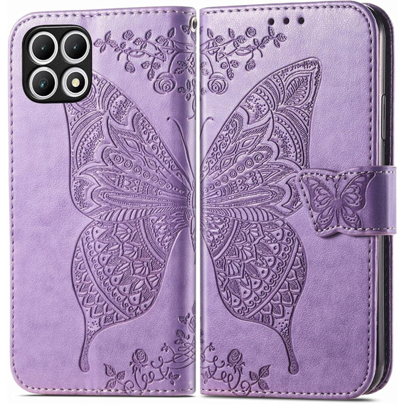 Flip case for T Phone 2 5G, Butterfly, purple