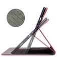 Case for Samsung Galaxy Tab S9, Wallet Pen Slot, red
