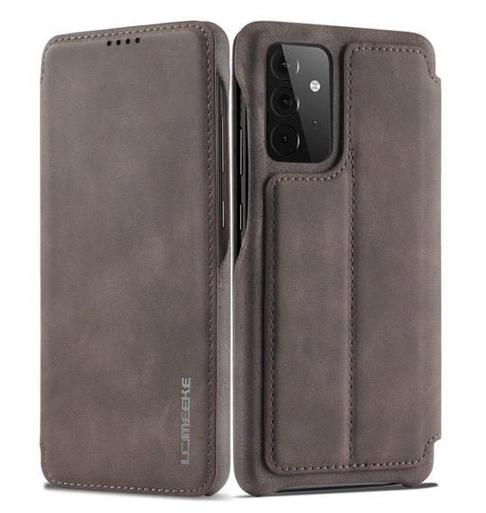 Flip case for Samsung Galaxy A52 5G / 4G, LC.IMEEKE, grey