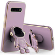 Case for Samsung Galaxy S10, Astronaut, purple