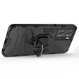 Case for Oppo A57s, Kickstand Ring, black