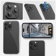 2x ERBORD OPTIK Pro Camera Tempered Glass for iPhone 16 Pro/16 Pro Max / 15 Pro/15 Pro Max/14 Pro/14 Pro Max, black