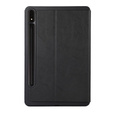 Case for Samsung Galaxy Tab S9 FE+ Plus, Smartcase with stylus space, black