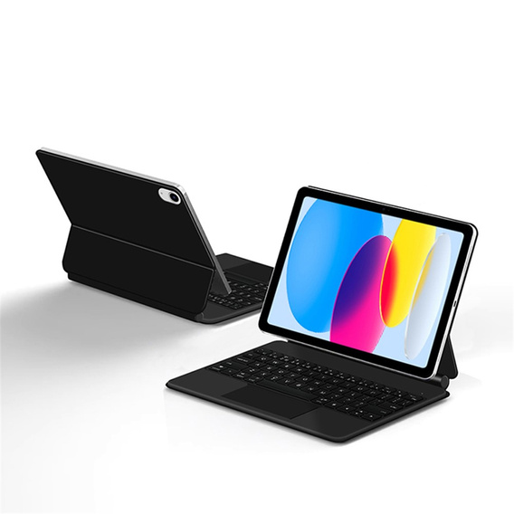 Case with Bluetooth keyboard and touchpad for iPad 11" 2025 A16 (11th gen.) / iPad 10.9" 2022 (10th gen.)