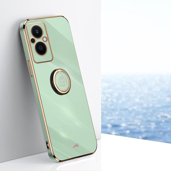 Case for Oppo Reno7 Lite, Electro Ring, mint