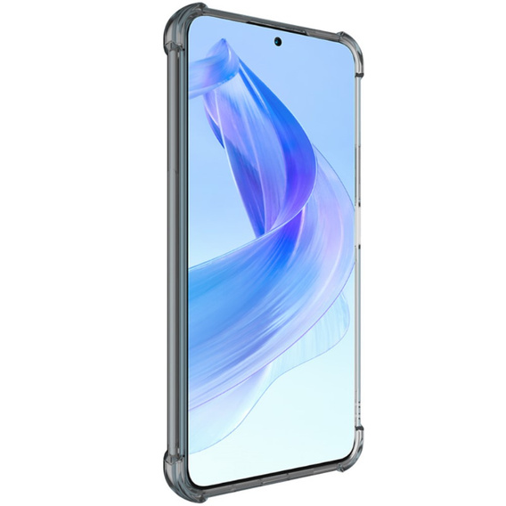 IMAK case for Honor X50i 5G, Dropproof, transparent / black