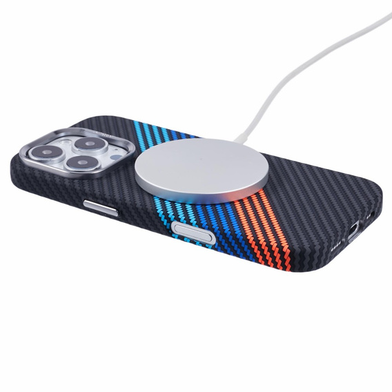 MagSafe's iPhone 16 Pro Case, Carbon Fiber, dark blue